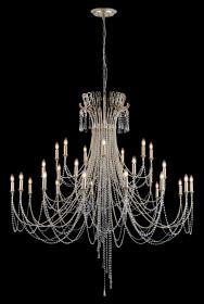 Celine Crystal Ceiling Lights Diyas Statement Crystal Fittings